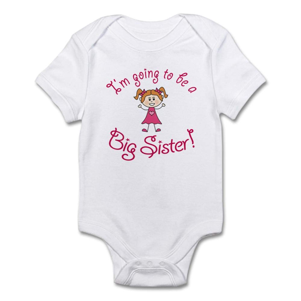 Im Going to be a Big Sister! Baby Bodysuit - Cute Newborn Outfit for Sibling Announcement - Perfect for Gender Reveal, Baby Shower & First Photos