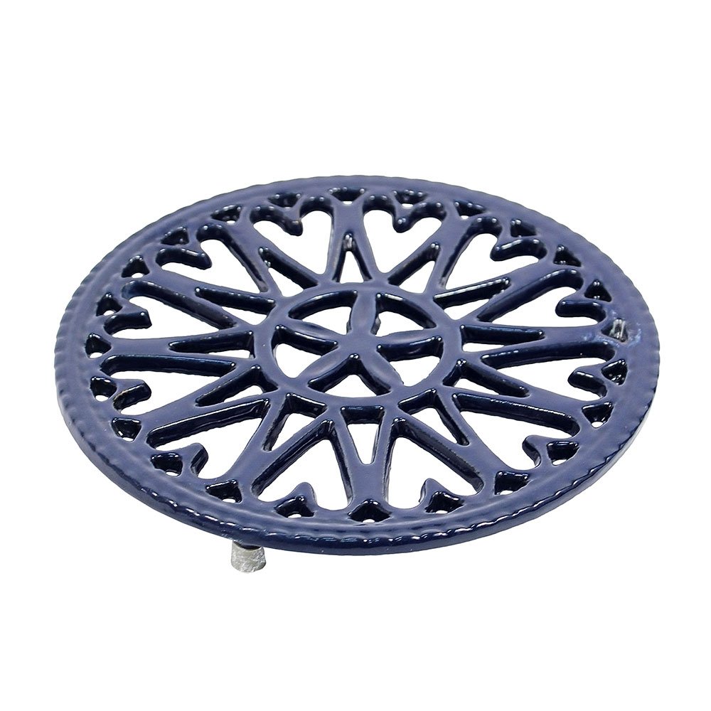 Blue Sunburst Trivet - 7