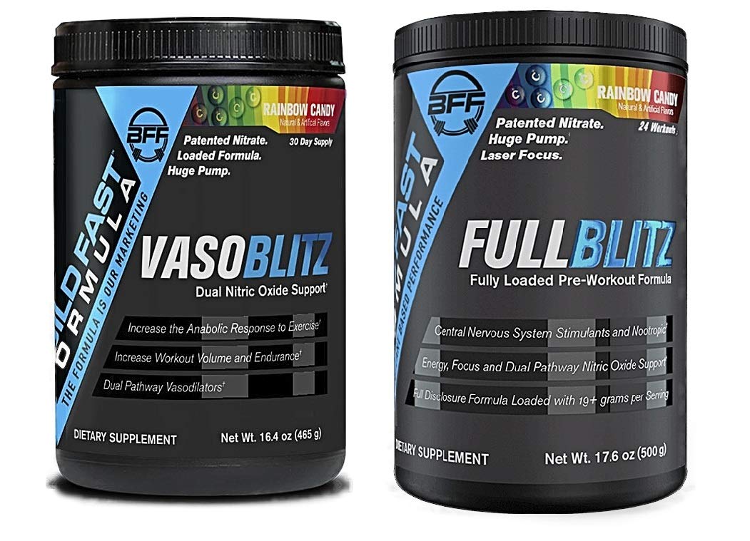 Vasoblitz & Fullblitz Rainbow Candy Bundle for Party Favors