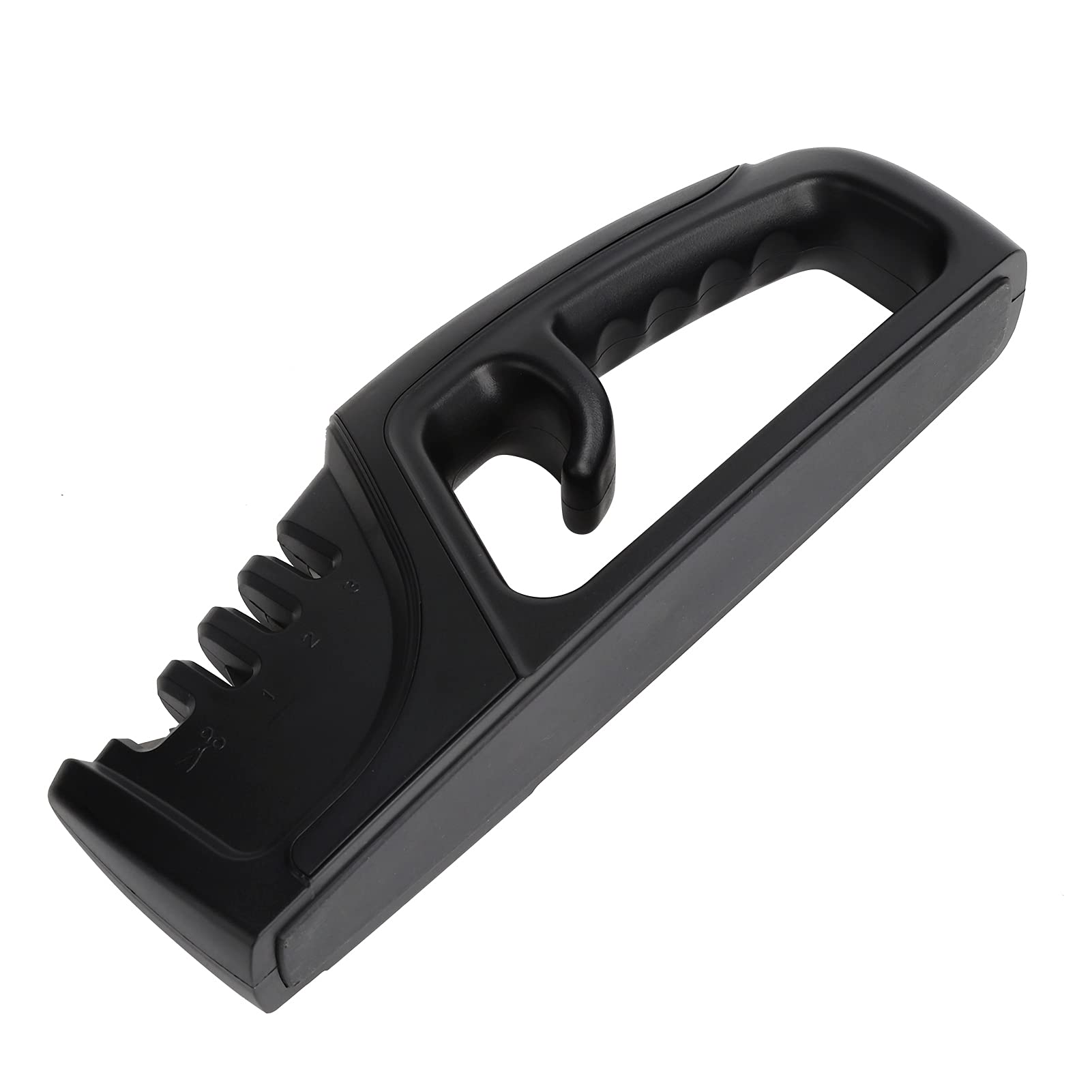 Professional Tungsten Steel Handheld Knife Sharpener - Multi-Function Blade Sharpening Tool with Ergonomic Handle for Kitchen, Camping & Outdoor Use