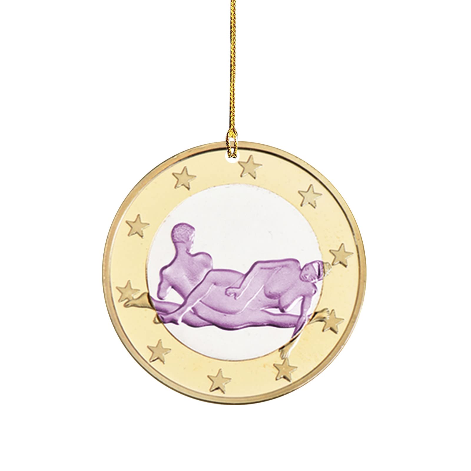 Syneyper Sexy Women's Car Pendants - Fun Souvenirs Collection, Unique Car Decorations & Bumper Stickers for Teens, Perfect for Road Trips & Car Accessories (C, One Size)