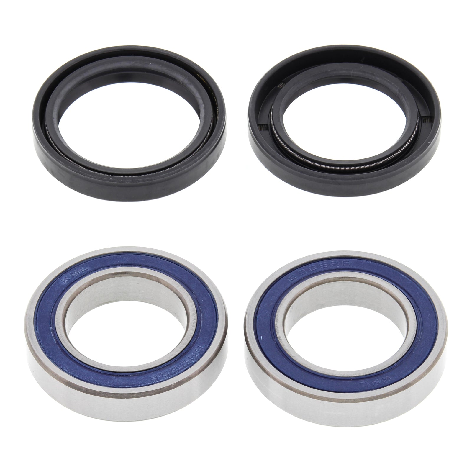 All Balls Racing Wheel Bearing Kit (25-1570) - High Performance Motorcycle Wheel Bearings for Smooth Ride - Perfect for Off-Road, Street Bikes & ATV Maintenance