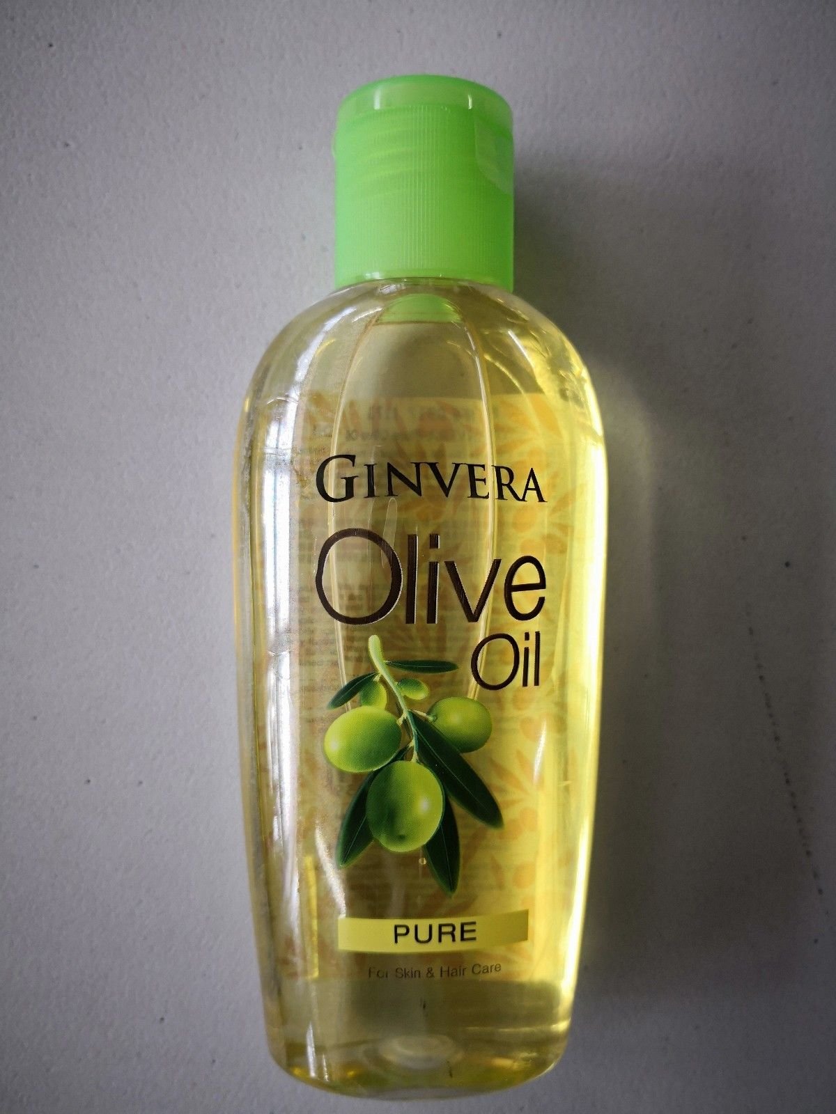 GINVERA Bio Pure Olive Oil 150ml - Natural Moisturizer for Dry Skin, Gentle Makeup Remover | Hydrating Facial Treatment for Daily Skincare Routine