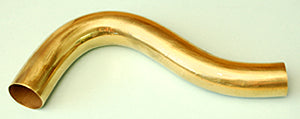 14K & 36K Gold Lower Mouthpipe Connector for Trumpets & Trombones - Perfect for Brass Instrument Repairs & Maintenance