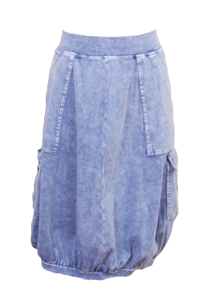 Hard Tail Forever Cargo Pocket Bubble Skirt - Women's Stylish B-153 Skirt for Casual Wear, Street Fashion & Everyday Outfits