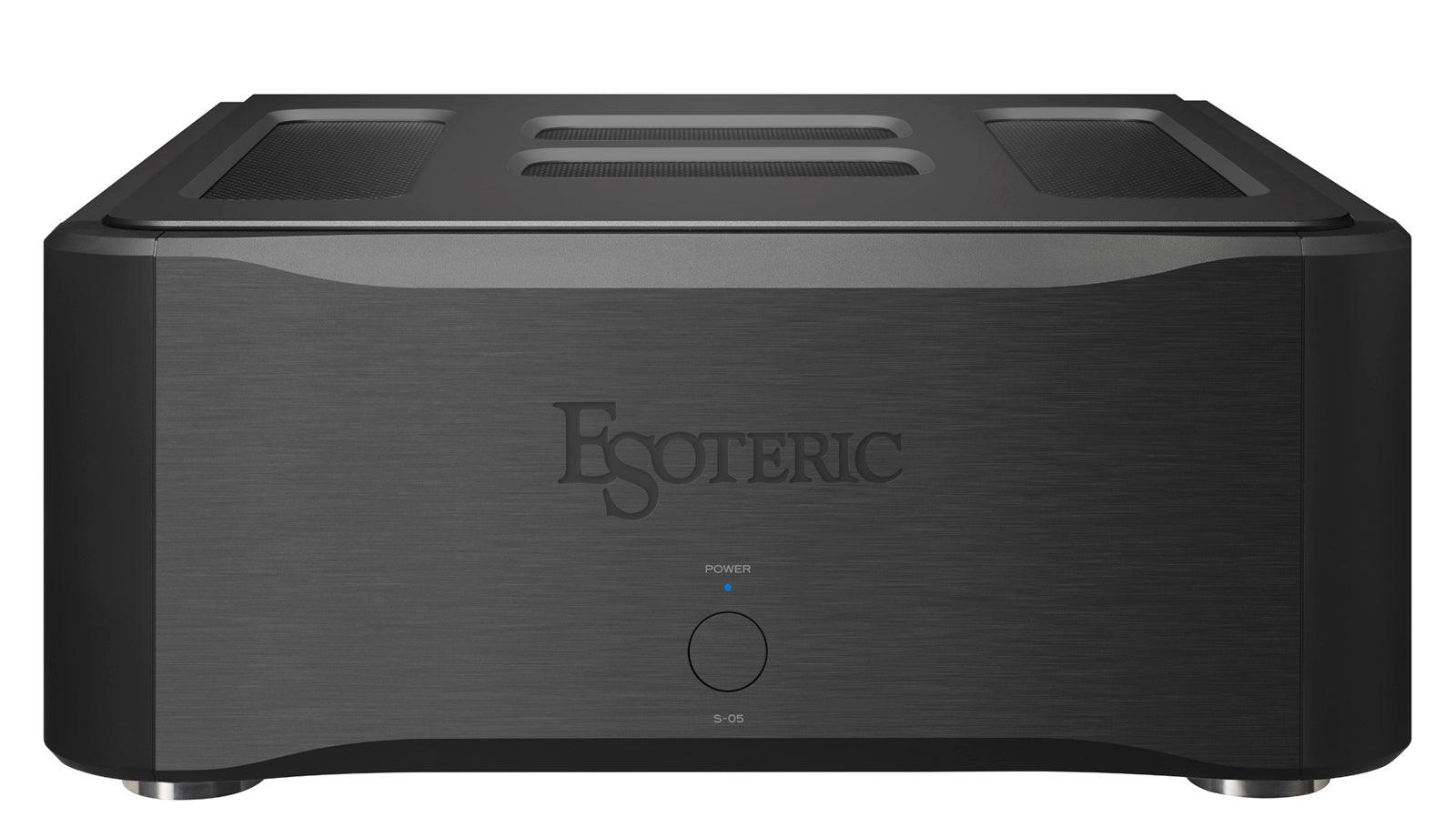 Esoteric S-05B High-End Class A Stereo Power Amplifier - Perfect for Audiophile Home Theater & Hi-Fi Music Systems