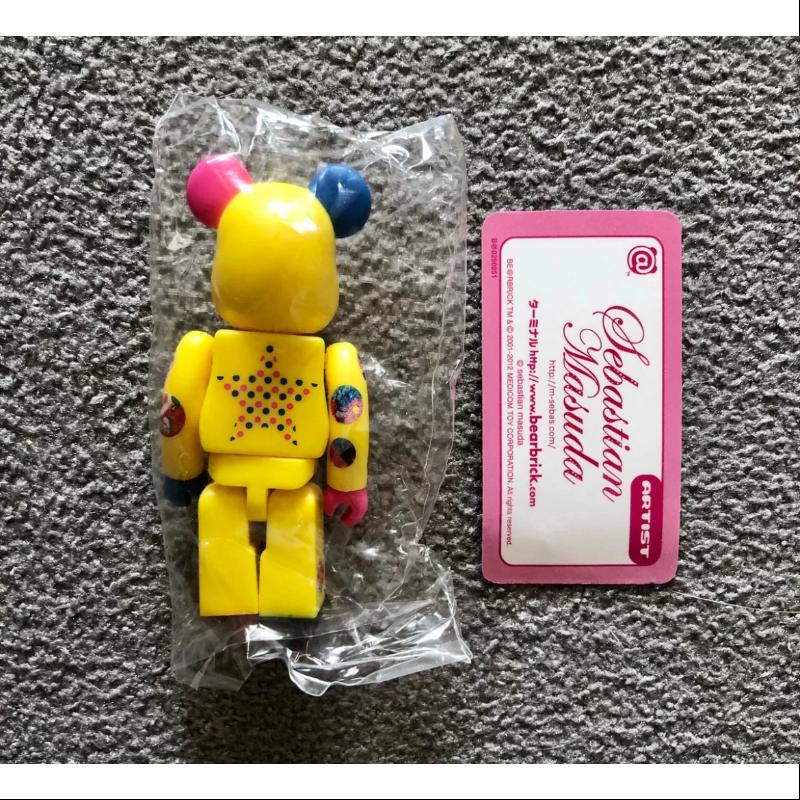 Bearbrick Series 25 ARTIST Masuda Sebastian 100% Collectible Vinyl Figure - Limited Edition Art Toy for Display, Gift & Anime Collection