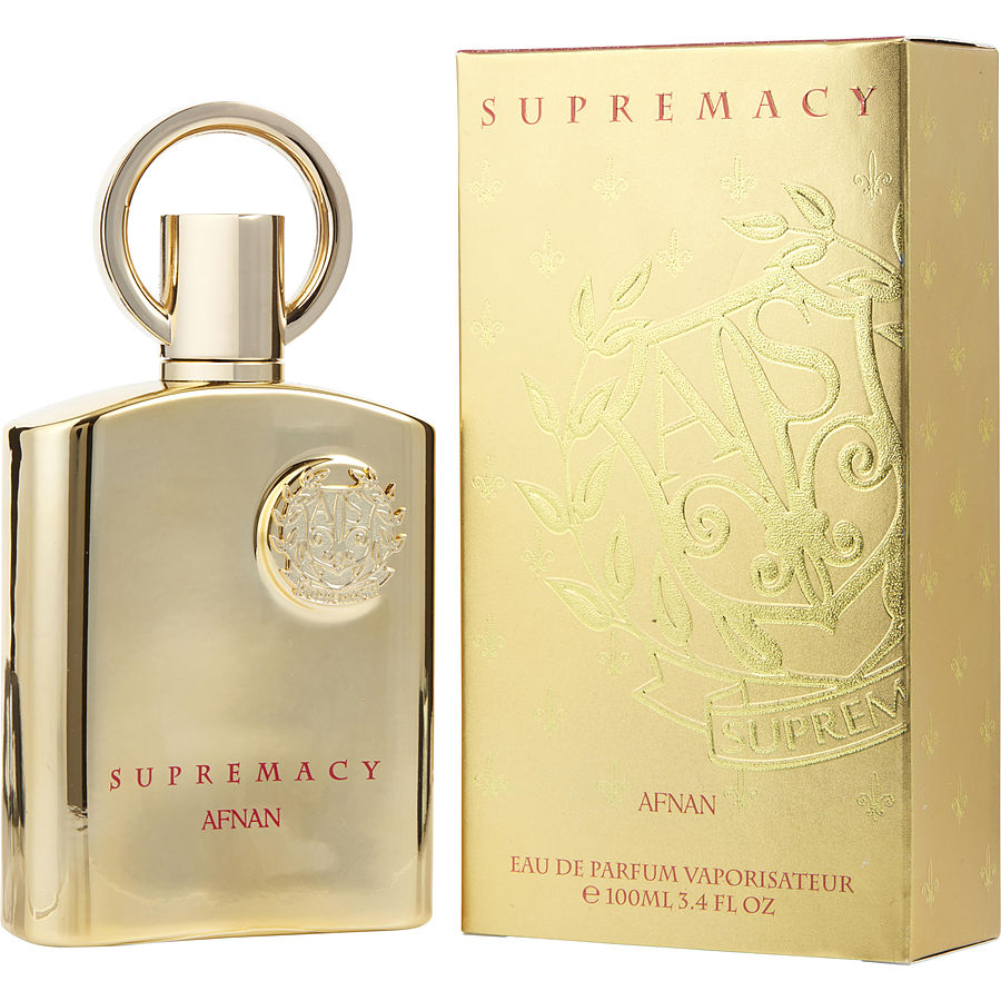 Afnan Supremacy Gold 100ML Eau de Parfum Spray for Women & Men - Luxury Long-Lasting Fragrance for Date Night, Special Occasions & Daily Wear