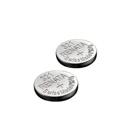 2 Pack Renata Swiss Made SR616SW 1.55V Silver Oxide Watch Battery - Mercury Free & Long Lasting - Perfect for Luxury Watches, Smartwatches & Vintage Timepieces