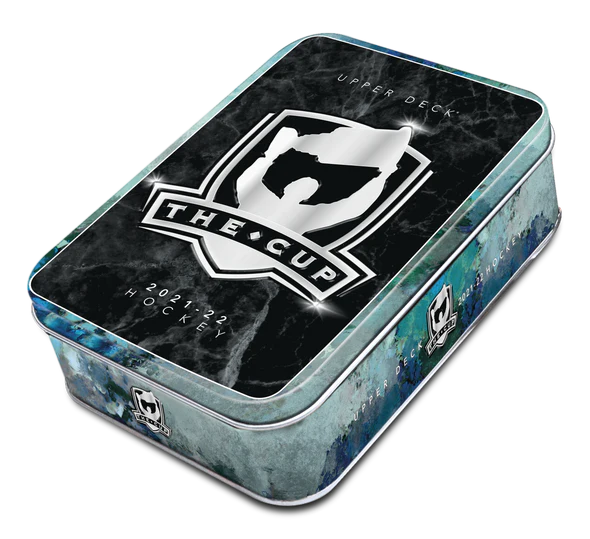 2021-22 Upper Deck The Cup Hockey Hobby Box - Premium NHL Trading Cards Collection for Collectors & Investors - Perfect for Sports Memorabilia Displays & Card Shows