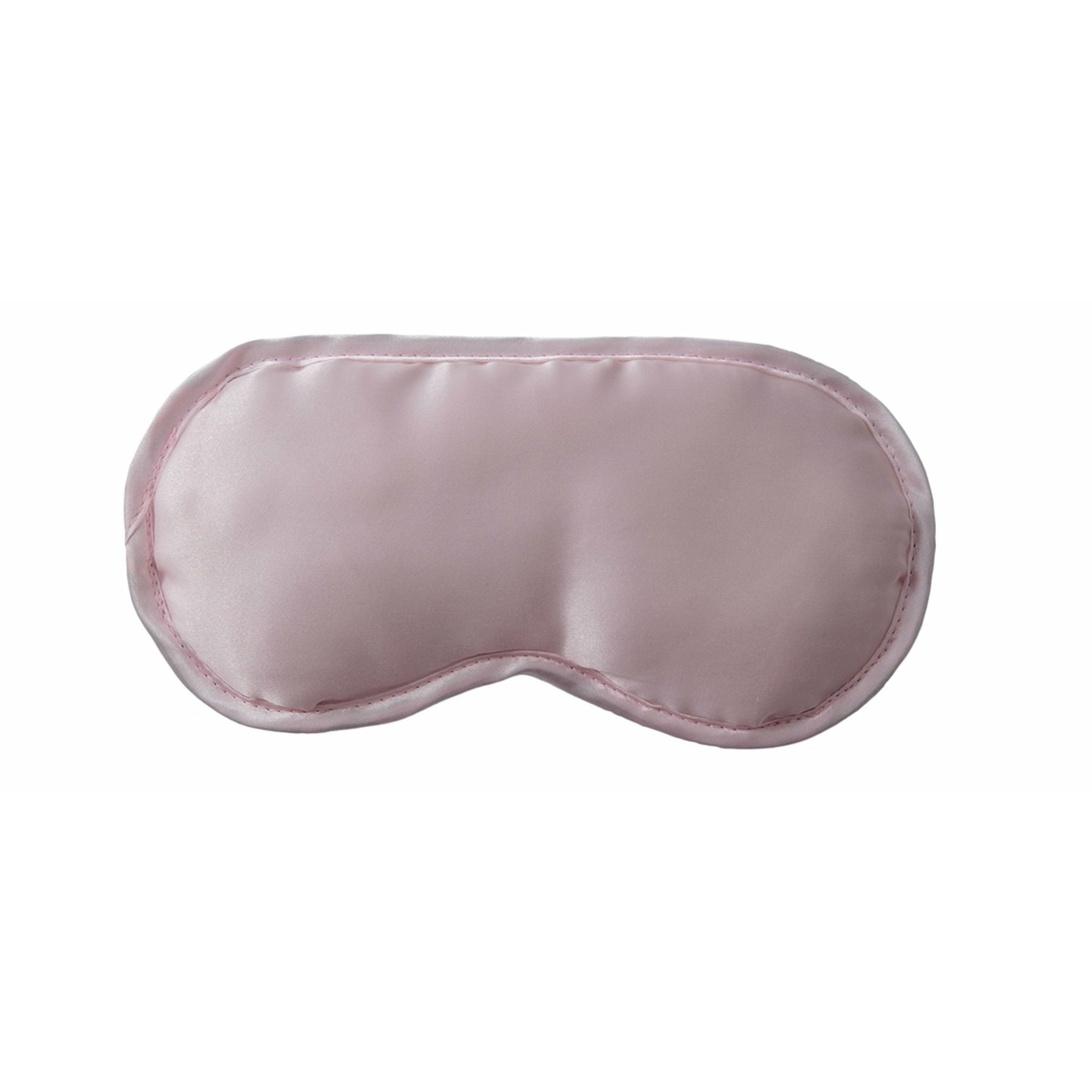 Luxury Sleep Mask for Women - Soft Pink Satin Eye Cover for Sleeping, Travel & Relaxation - Elegant Blindfold for Better Sleep & Spa Days