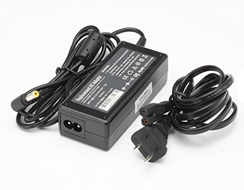 HP OfficeJet Printer Power Supply AC Adapter Cord Cable Charger for T45 G55xi C5374A V30 V40 C8414A, OfficeJet All-in-One 5100 Q1678A & Envy 23 IPS LED Monitor - Replacement Charger for Home & Office Use