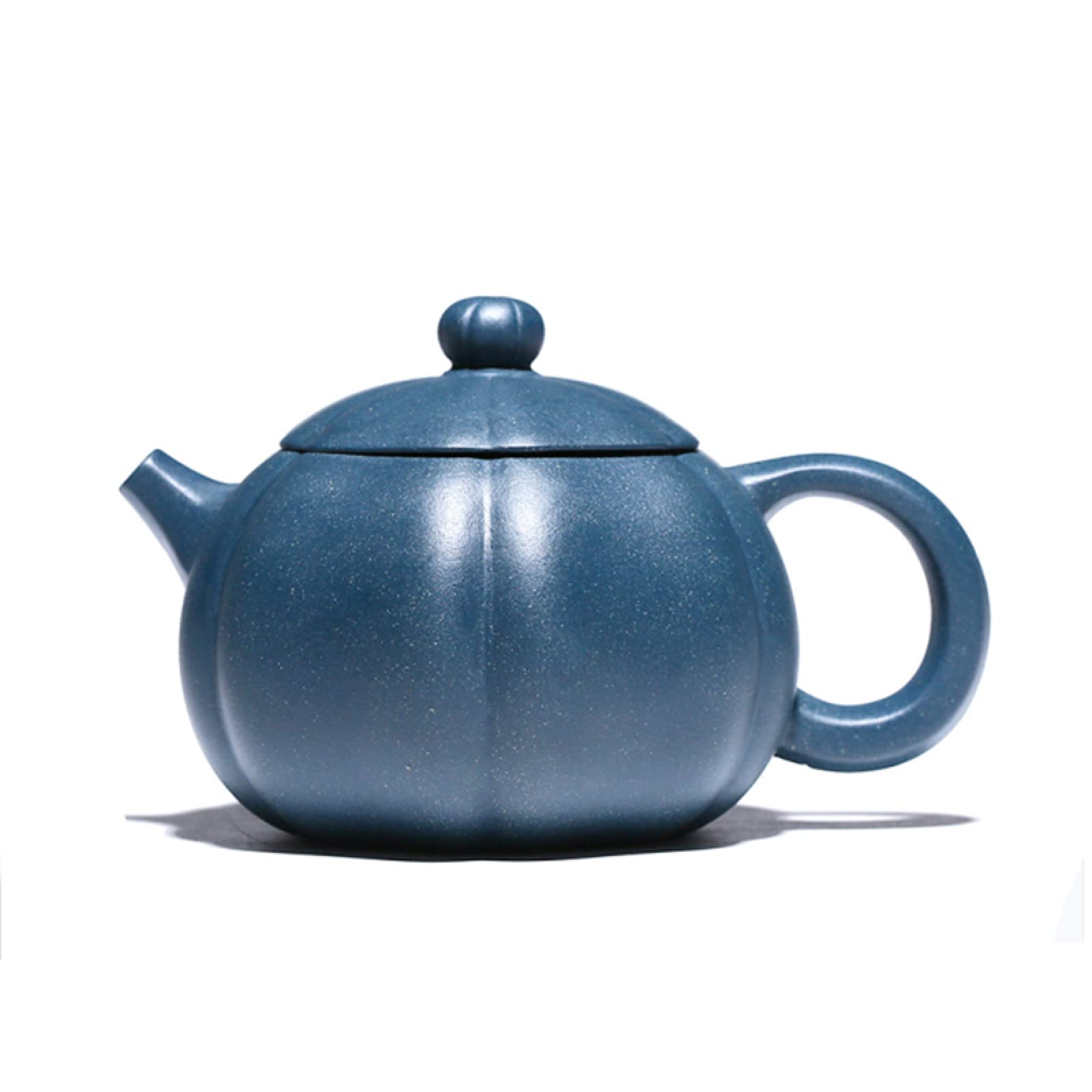 Premium Yixing Purple Clay Teapot 260ml - Handcrafted Green Mud Purple Sand Ore Teapot for Gongfu Tea Ceremony, Chinese Tea Brewing & Home Decoration