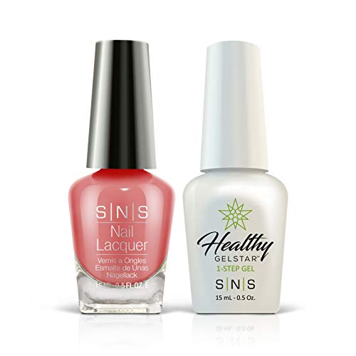 SNS Nails Duo Set - Nail Polish & UV Gel Kit #AC10 for Salon-Quality Manicures at Home | Perfect for DIY Nails, Professional Use & Gift Giving