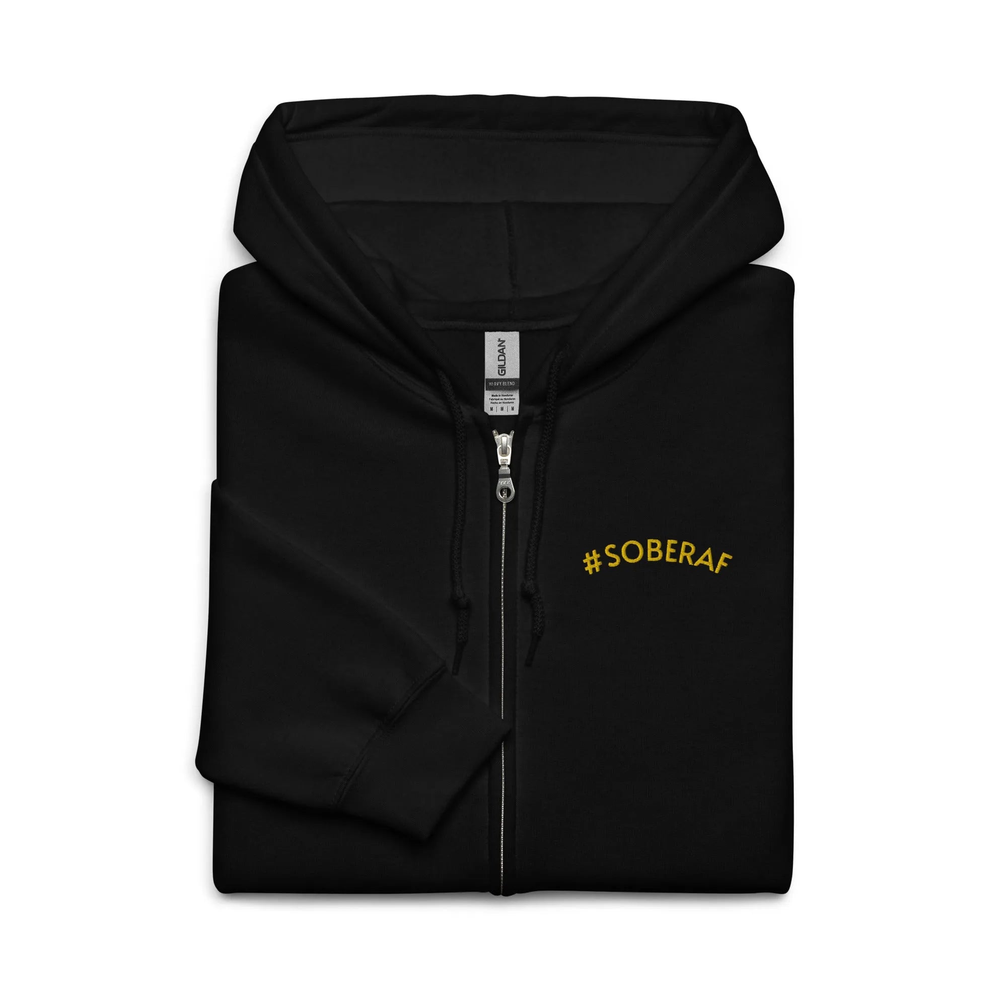#SOBERAF Embroidered Unisex Hoodie - Stylish & Comfortable Pullover Sweatshirt for Men & Women | Perfect for Casual Wear, Street Fashion & Everyday Outfits