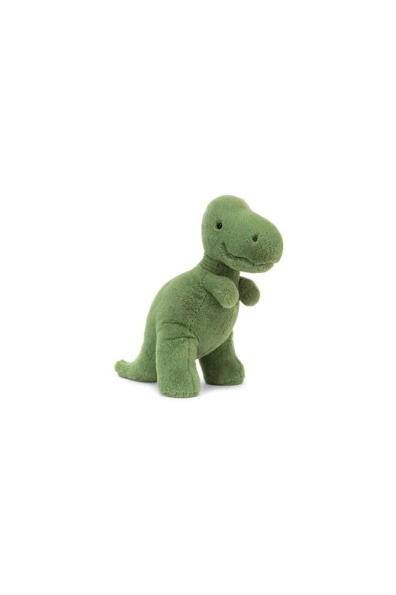 Fossilly T-Rex Mini Jellycat Plush Dinosaur Toy - Soft Stuffed Animal for Kids, Cute Dino Gift for Boys & Girls - Perfect for Bedtime, Nursery Decor, and Playtime Fun