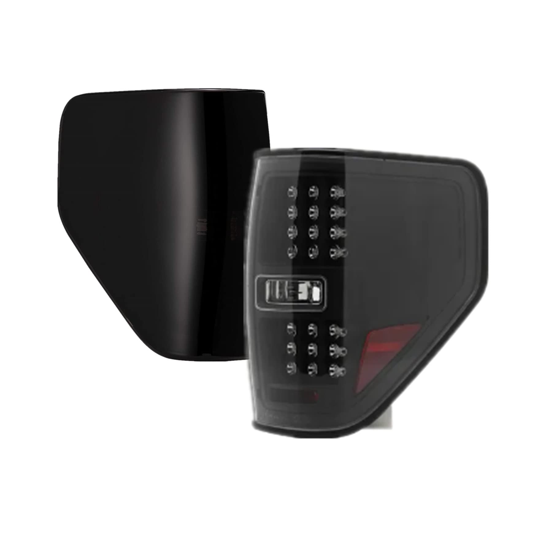 **Munirater Black Brake Tail Lights Replacement for 2009-2014 Ford F150 Pickup Truck - High Visibility & Durable Design for Night Driving & Off-Road Adventures**
