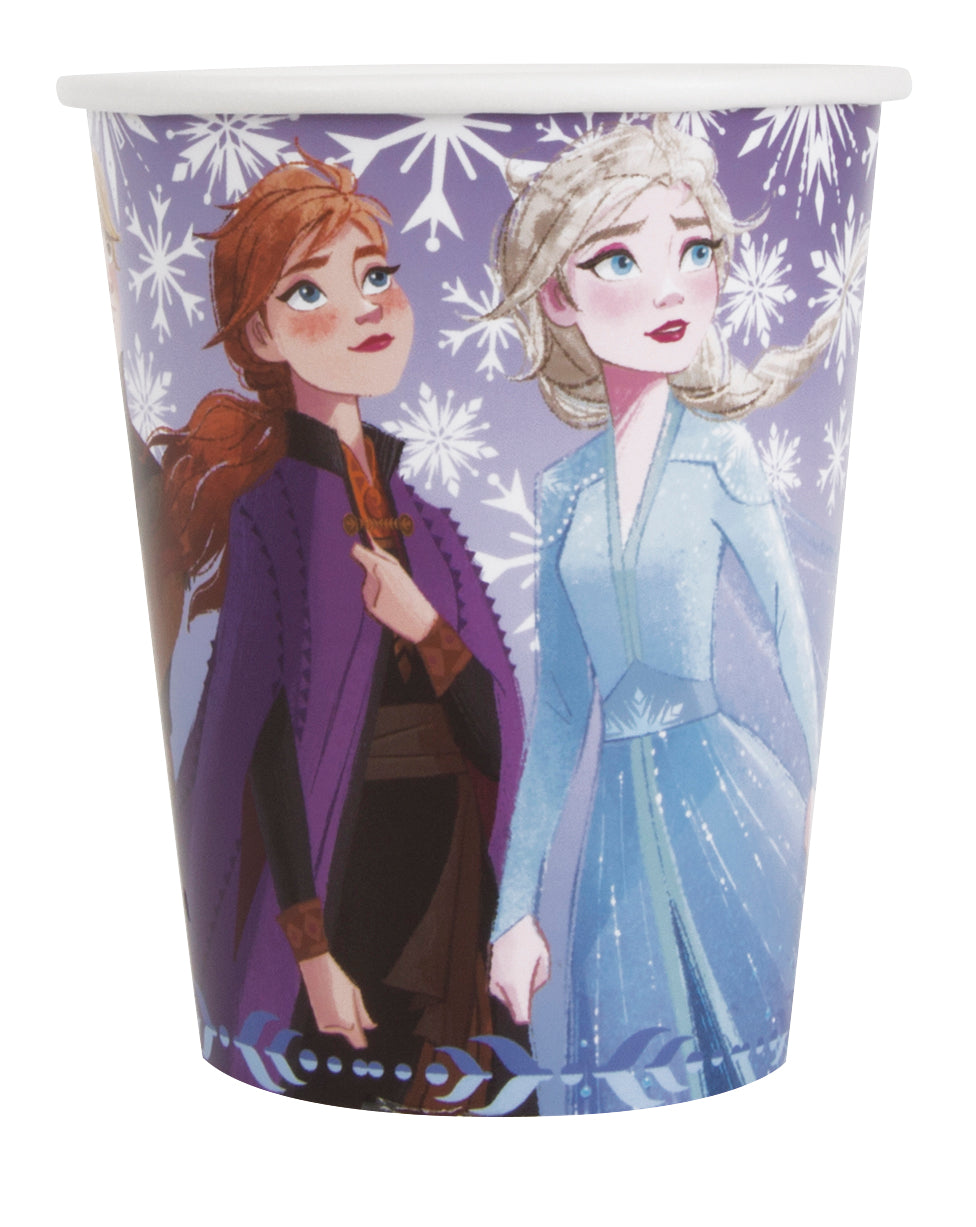 Disney Frozen 2 9oz Ceramic Mug - 8-Piece Set for Hot & Cold Drinks - Perfect for Movie Nights, Gifts, and Disney Fans