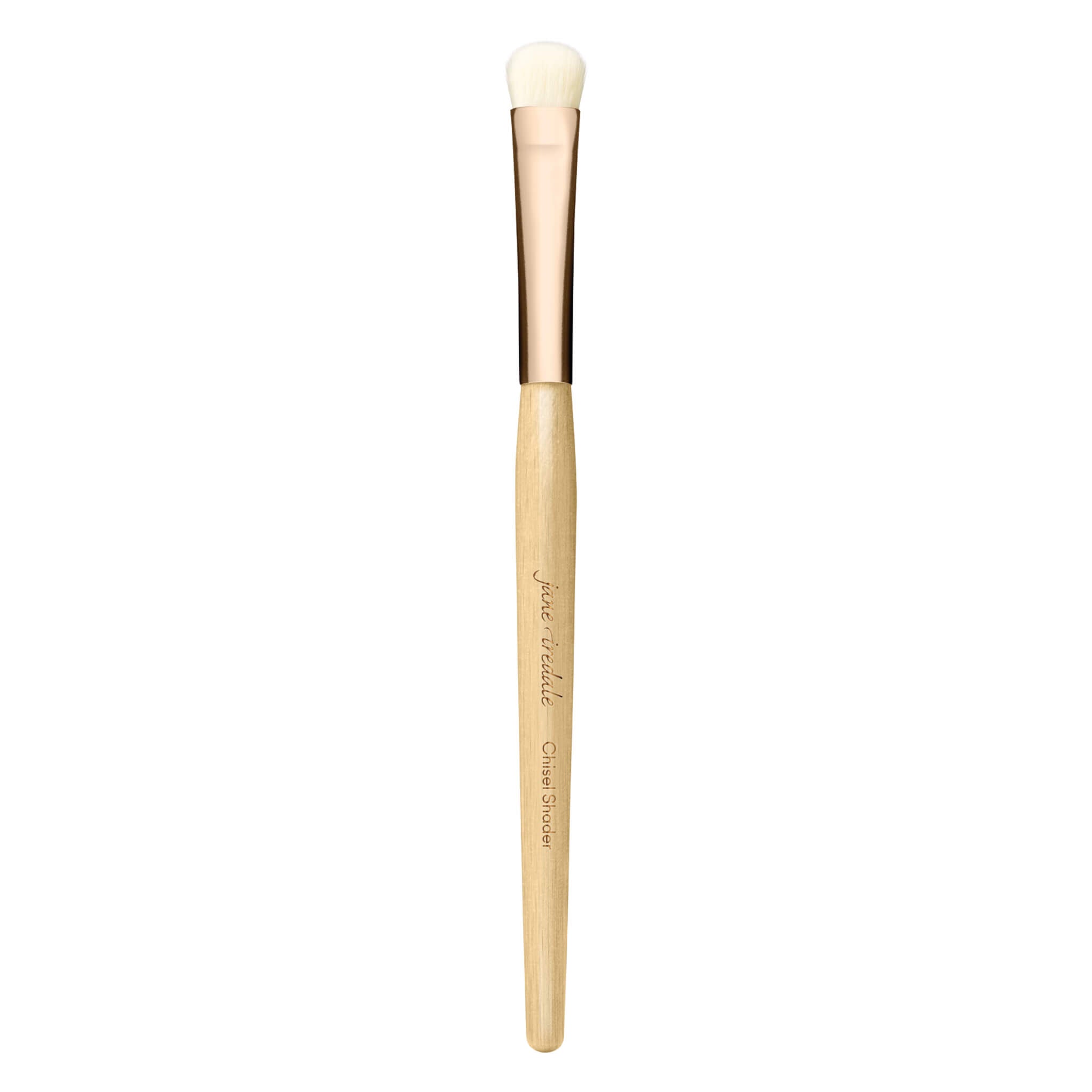 Professional Chisel Shader Brush for Makeup Artists - Perfect for Contouring, Highlighting & Blending - Ideal for Eyeshadow, Foundation & Cream Products