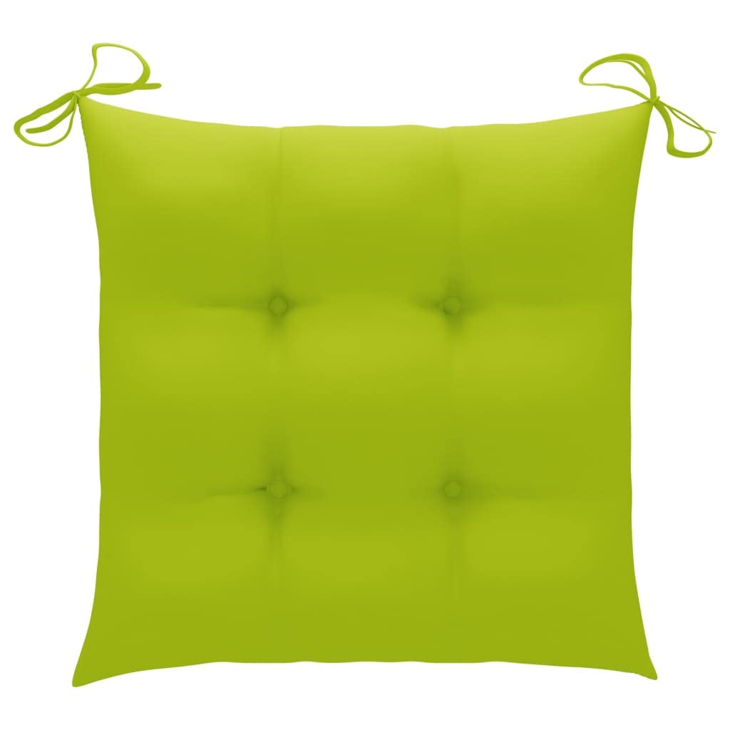 **6-Pack Bright Green Seat Cushions - 19.7