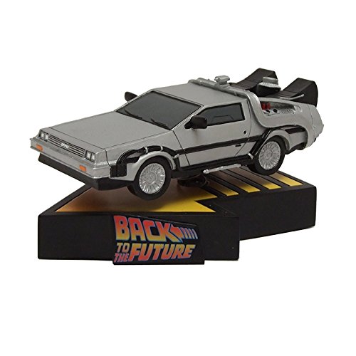 Back to The Future Delorean Premium Motion Statue - Official Licensed Collectible - Perfect for Movie Fans & Home Decor - Great Gift for Sci-Fi Enthusiasts