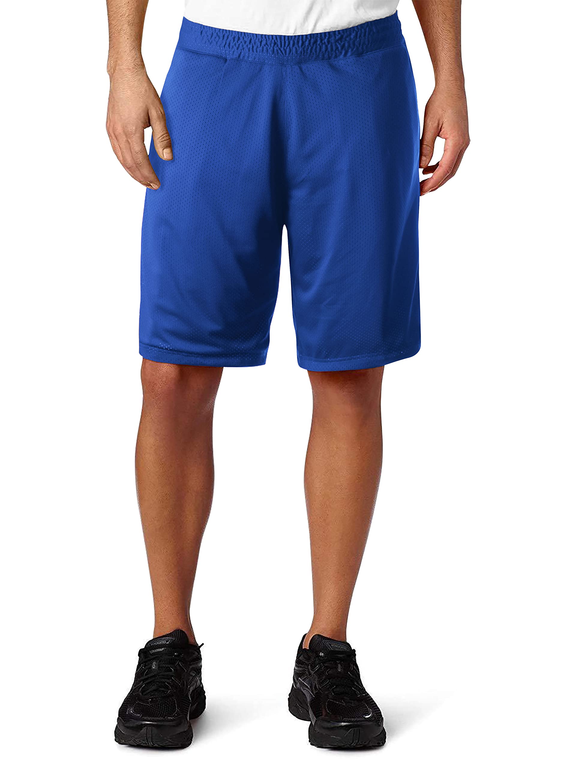 Men's Heavyweight Reversible Mesh Basketball Shorts with Pockets - Pro Gym Workout & Training Athletic Shorts for Basketball, Running, and Casual Wear