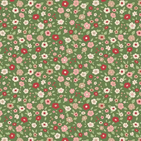 Tilda Winter 130145 Evie Green Scrapbook Kit - Perfect for DIY Scrapbooking, Memory Keeping, and Holiday Card Making