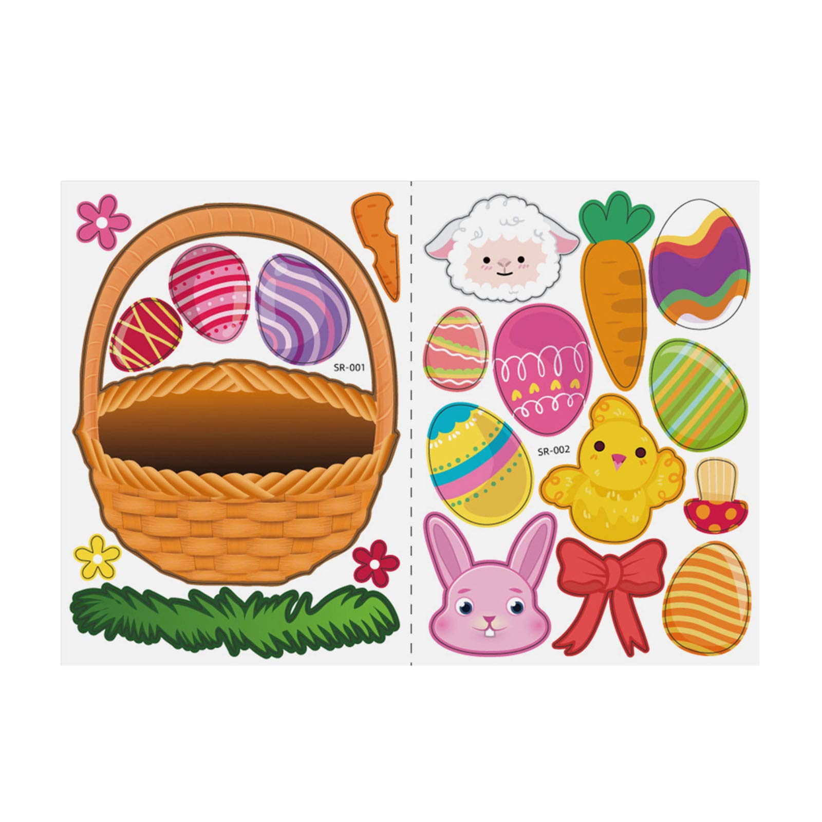 1# HP Cute DIY Puzzle Stickers for Easter Decorations - Kids Easter Crafts, Scrapbooking, Journaling & Party Supplies