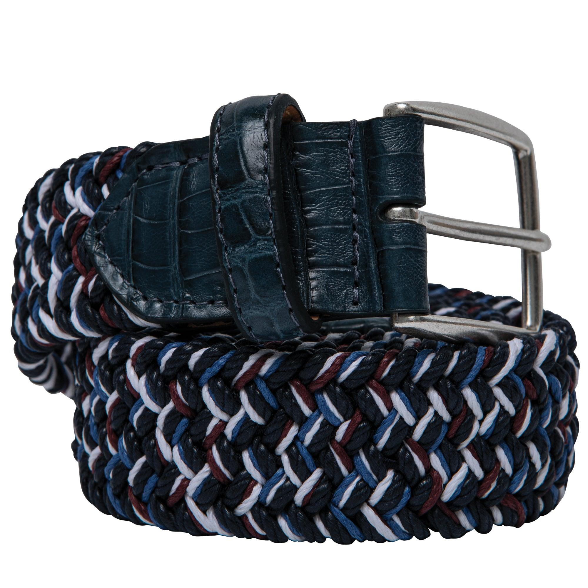 Premium Marine Sport Stretch Belt with Crocodile Tabs - Durable Adjustable Waistband for Fishing, Boating & Outdoor Activities | Water-Resistant Comfort Belt for Men & Women