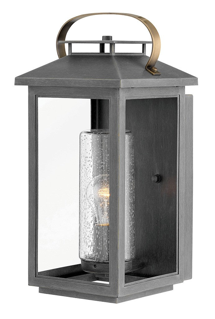 Atwater LED Wall Mount Light Fixture in Ash Bronze - Modern Dimmable Sconce for Bedroom, Living Room & Hallway Lighting