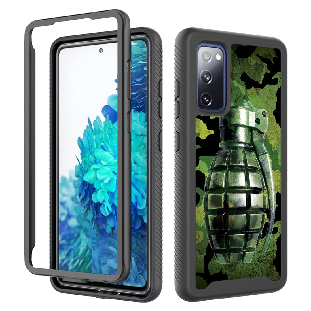Premium Shockproof Case for Galaxy S20 FE 5G - Rugged Black Cover for Men & Women | Outdoor Protection