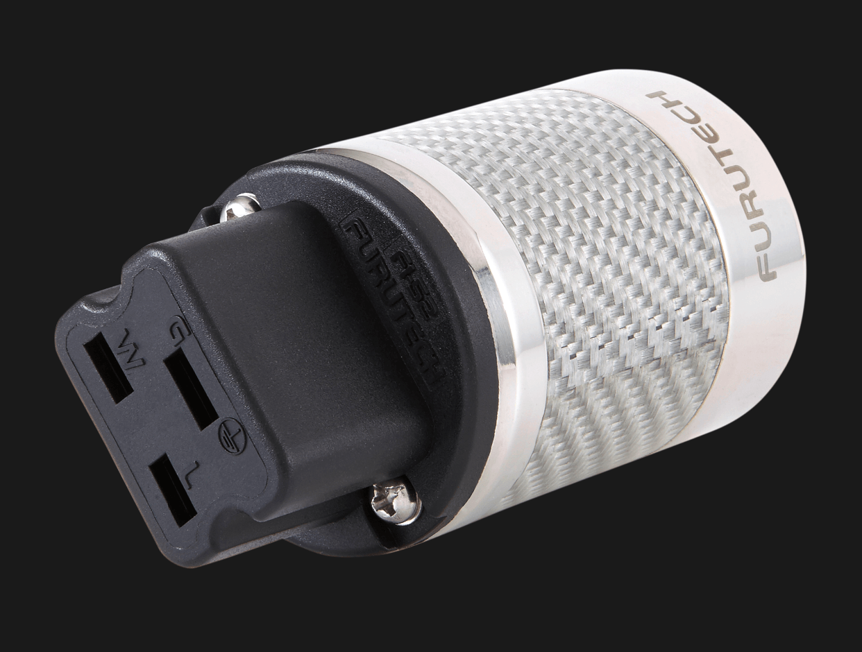 Furutech FI-52 NCF High Performance 20A IEC Power Connector - Premium Audio & Home Theater Equipment Upgrade
