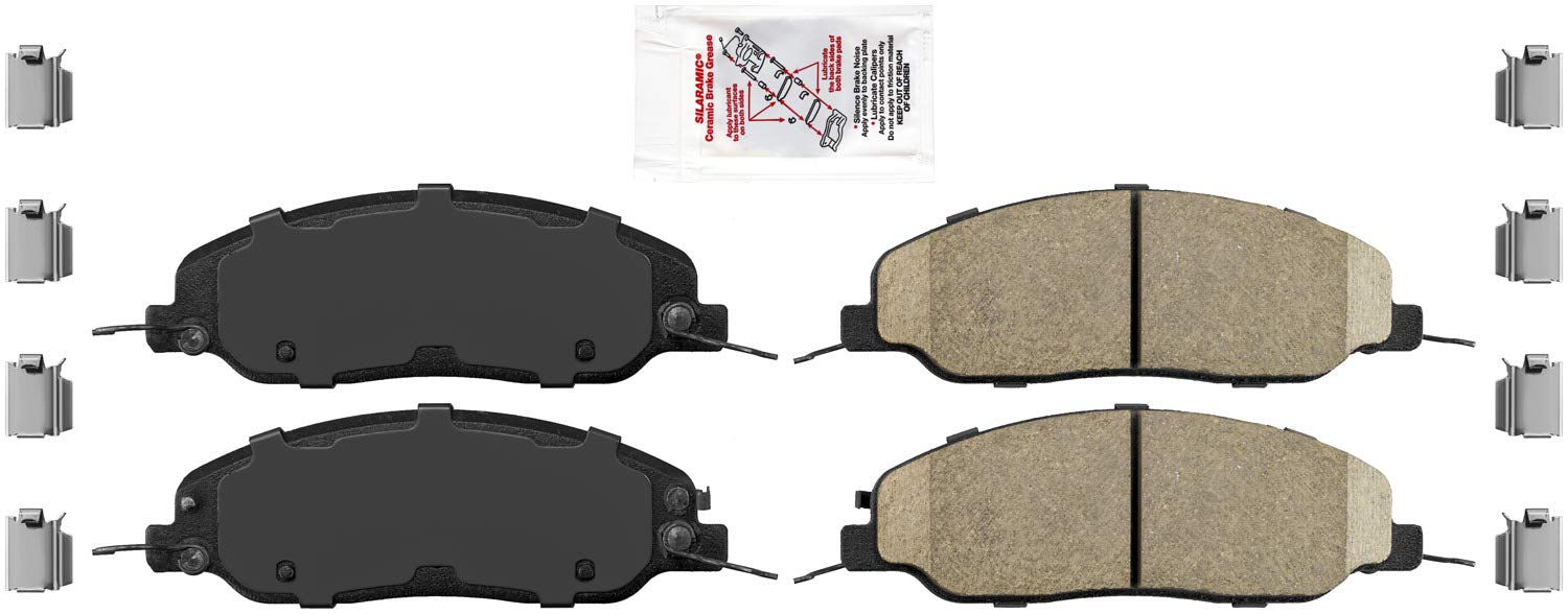 High-Performance Disc Brake Pad Set for Ford Mustang 2005-2023 - Premium Ceramic Brake Pads for Smooth & Quiet Stopping - Perfect for Daily Driving, Racing & Performance Upgrades