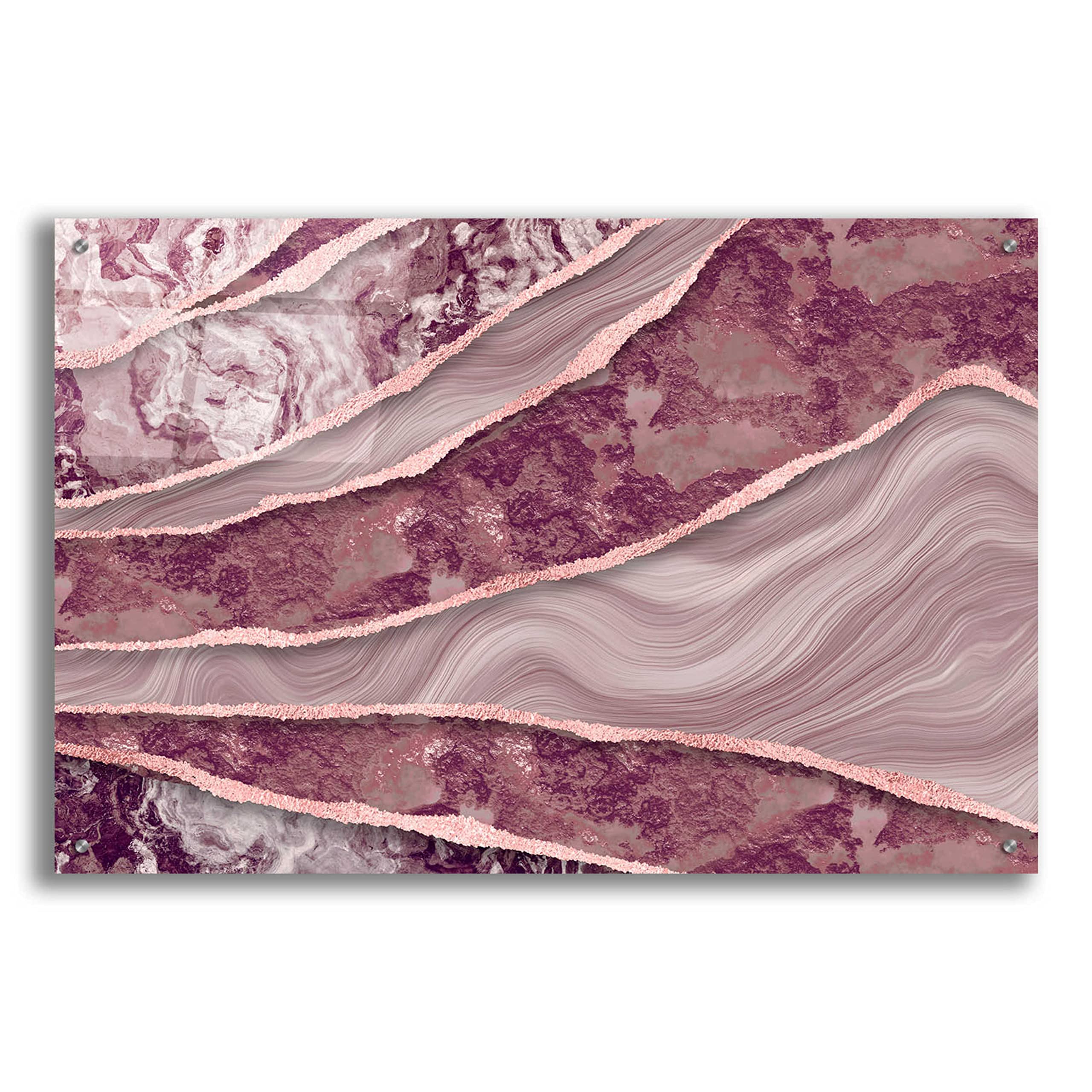 Epic Art 'Rose Quartz Marble And Stone' by Andrea Haase - 36