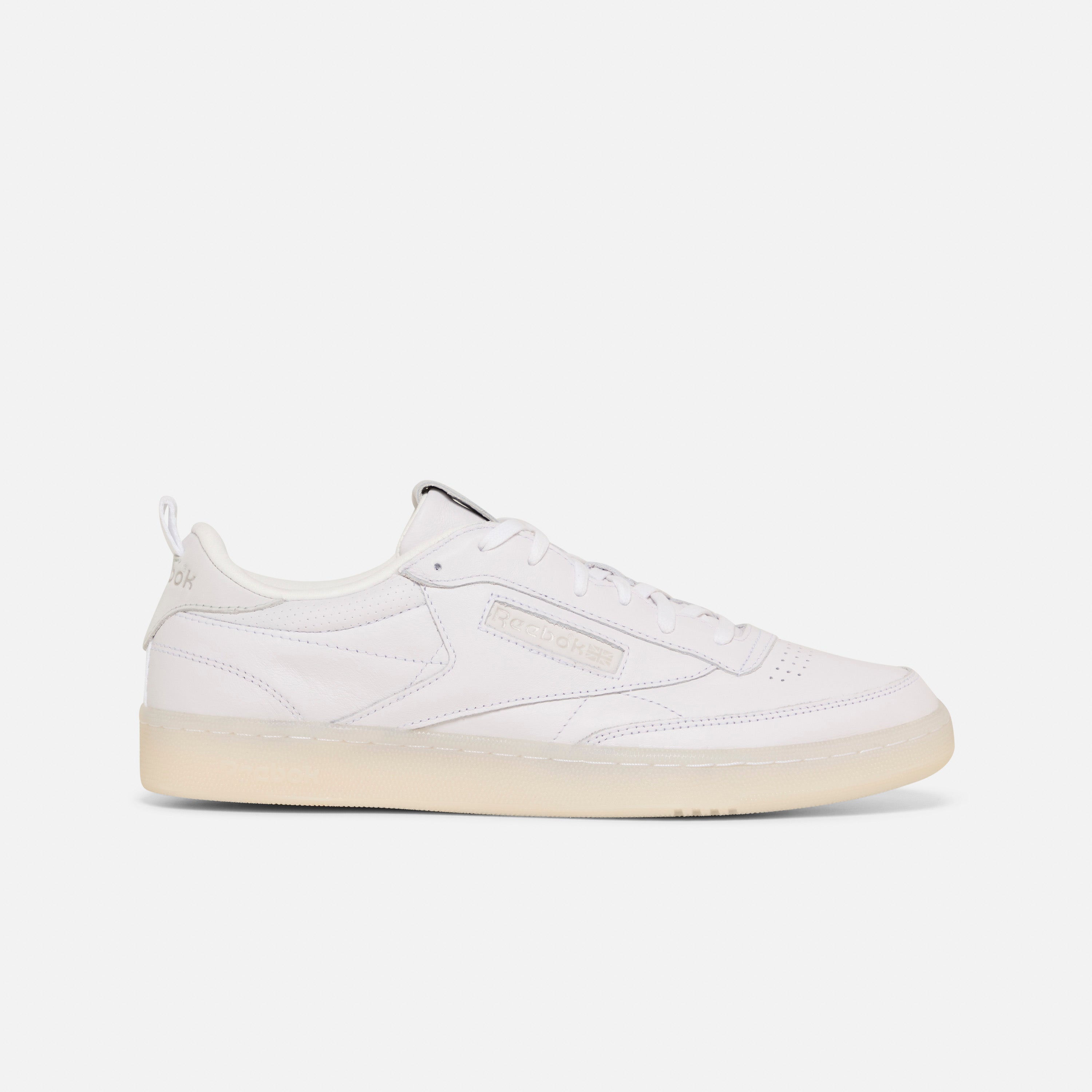 Reebok Club C 85 Vintage White/Gold Metallic/Pure Grey Sneakers - Classic Tennis Shoes for Men & Women | Perfect for Casual Wear, Gym & Street Style