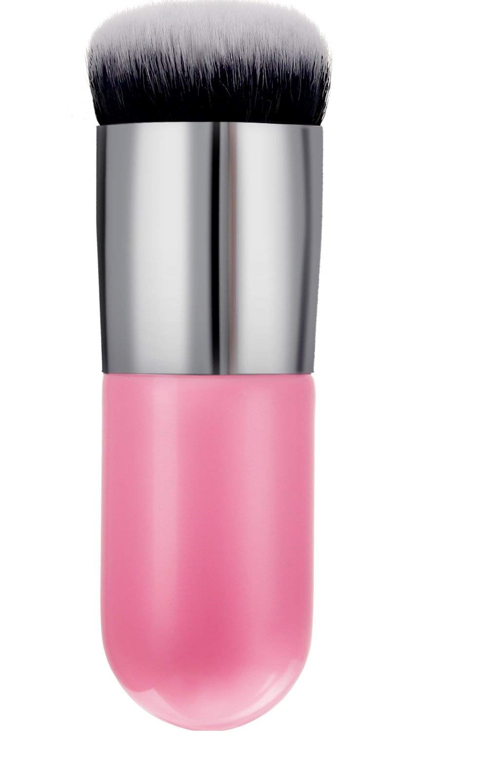 Angelie Professional Makeup Brush Set - Soft Pink Blush & Face Powder Brush for Flawless Application | Perfect for Everyday Makeup, Contouring & Highlighting