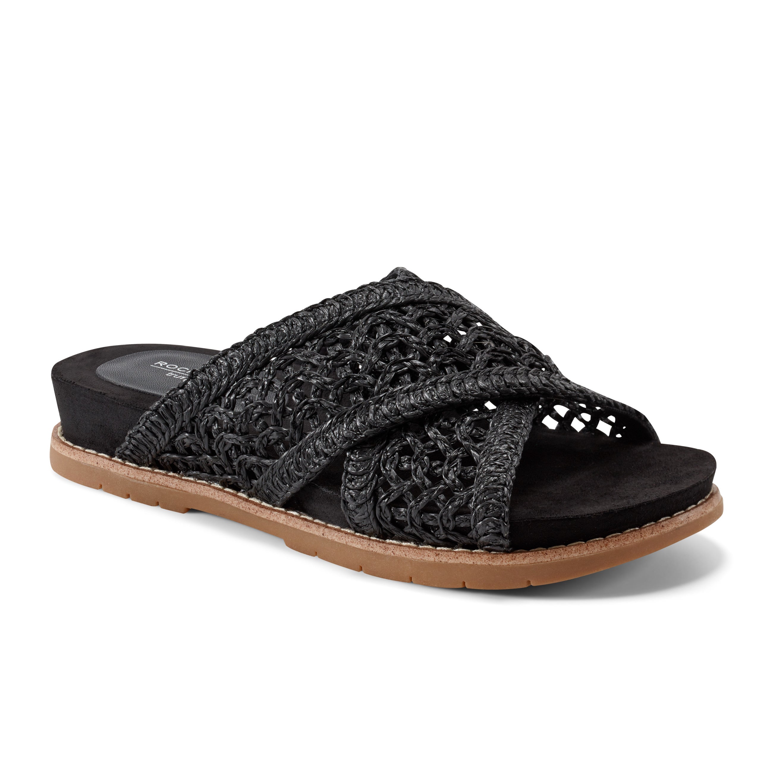 Women's Zora Open Toe Slip-On Flat Casual Sandals - Comfortable Summer Walking Shoes for Beach, Vacation & Everyday Wear