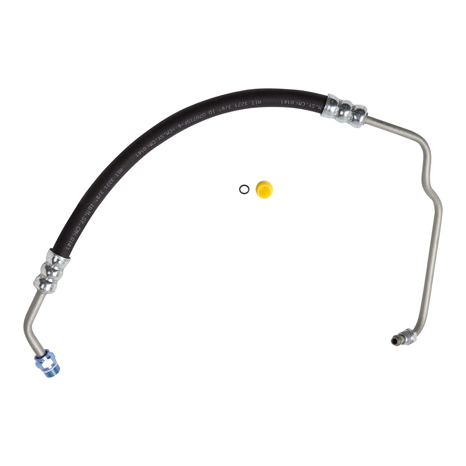 Omega High-Pressure Hydraulic Hose Assembly - Durable & Flexible for Industrial, Construction & Agricultural Equipment
