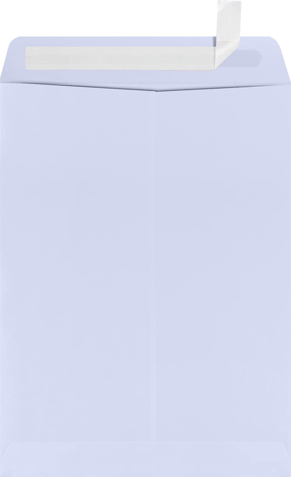 LUXPaper 9 x 12 Open End Envelopes - Peel & Press Self-Sealing - 80lb Text Weight - 1000 Pack (Lilac Purple) - Perfect for Business Mailings, Wedding Invitations & Office Correspondence