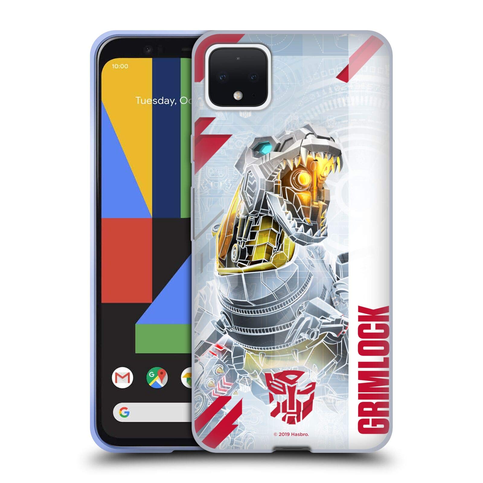 Transformers Grimlock Case for Google Pixel 4 XL - Durable Gel Cover for Fans