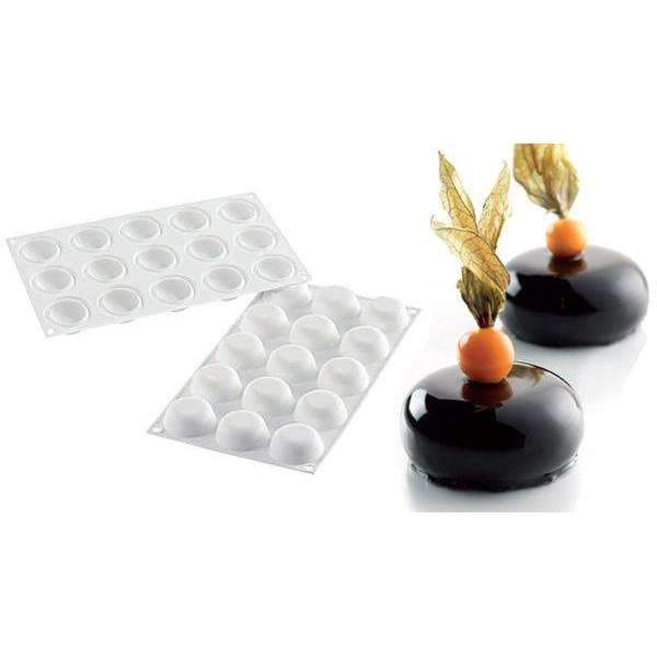 Silikomart™ Globe Silicone Mold for Baking - Perfect for Cake, Chocolate, Ice Cube & Soap Making - Ideal for Home Baking and DIY Crafts