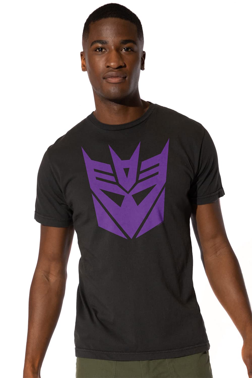 Official Transformers Decepticon Men's Short Sleeve T-Shirt - Licensed Graphic Tee for Fans & Collectors | Perfect for Cosplay, Comic Con & Everyday Wear