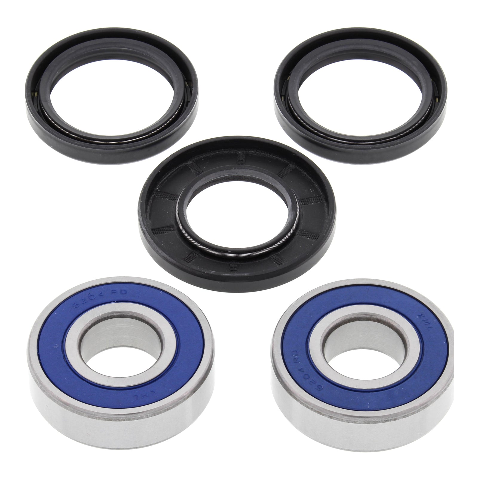 All Balls Racing Wheel Bearing Kit (25-1558) - High Performance Replacement for Motorcycles & ATVs - Perfect for Off-Road Adventures & Trail Riding