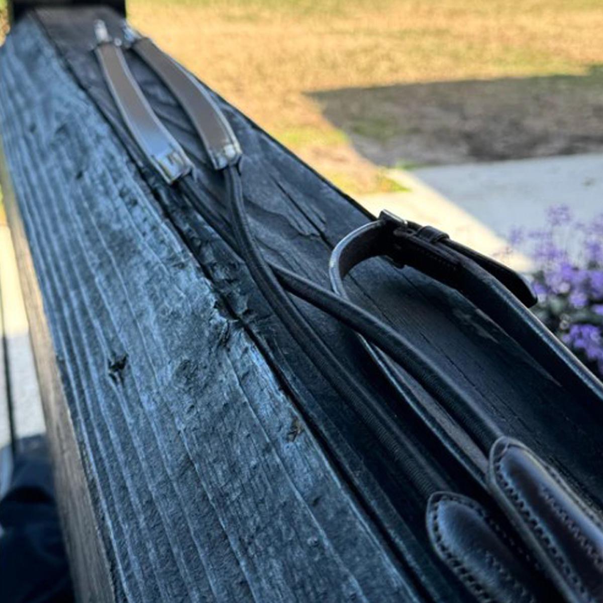 ACE Equestrian Comfort Stretch Draw Reins for Horse Training & Riding - Perfect for Dressage, Jumping & Trail Riding