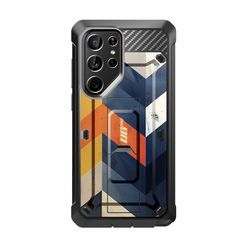 Samsung Galaxy S24 Ultra Case - Unicorn Beetle PRO Heavy Duty Rugged Protective Cover with Chevron Design for Shockproof & Drop Protection - Perfect for Outdoor, Work & Travel
