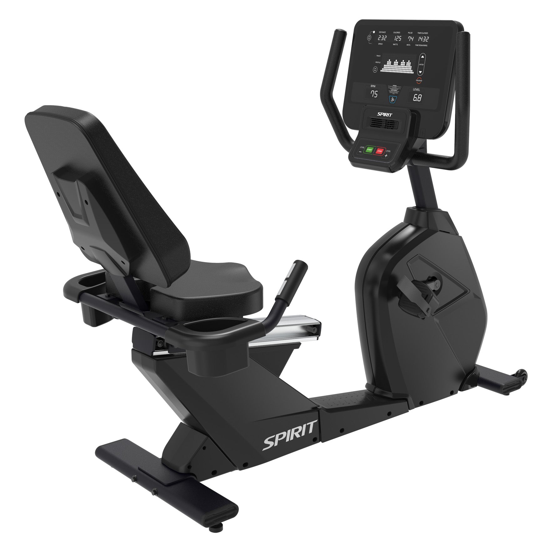 CR800 Recumbent Exercise Bike for Home Gym - Comfortable Indoor Cycling Workout for Seniors & Rehabilitation | Perfect for Low-Impact Cardio Training & Physical Therapy