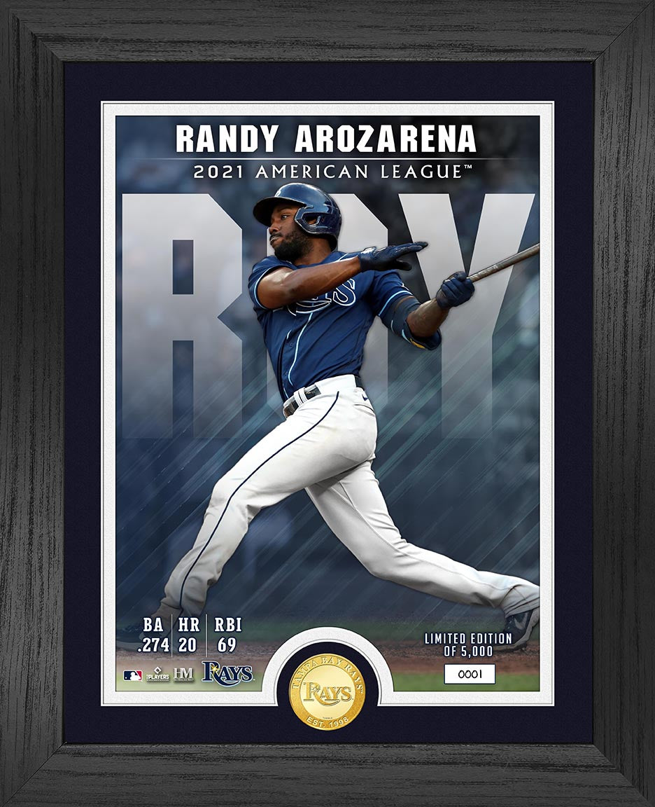 2021 Randy Arozarena AL Rookie of the Year Bronze Commemorative Coin - Limited Edition Baseball Collectible for Fans & Memorabilia Display