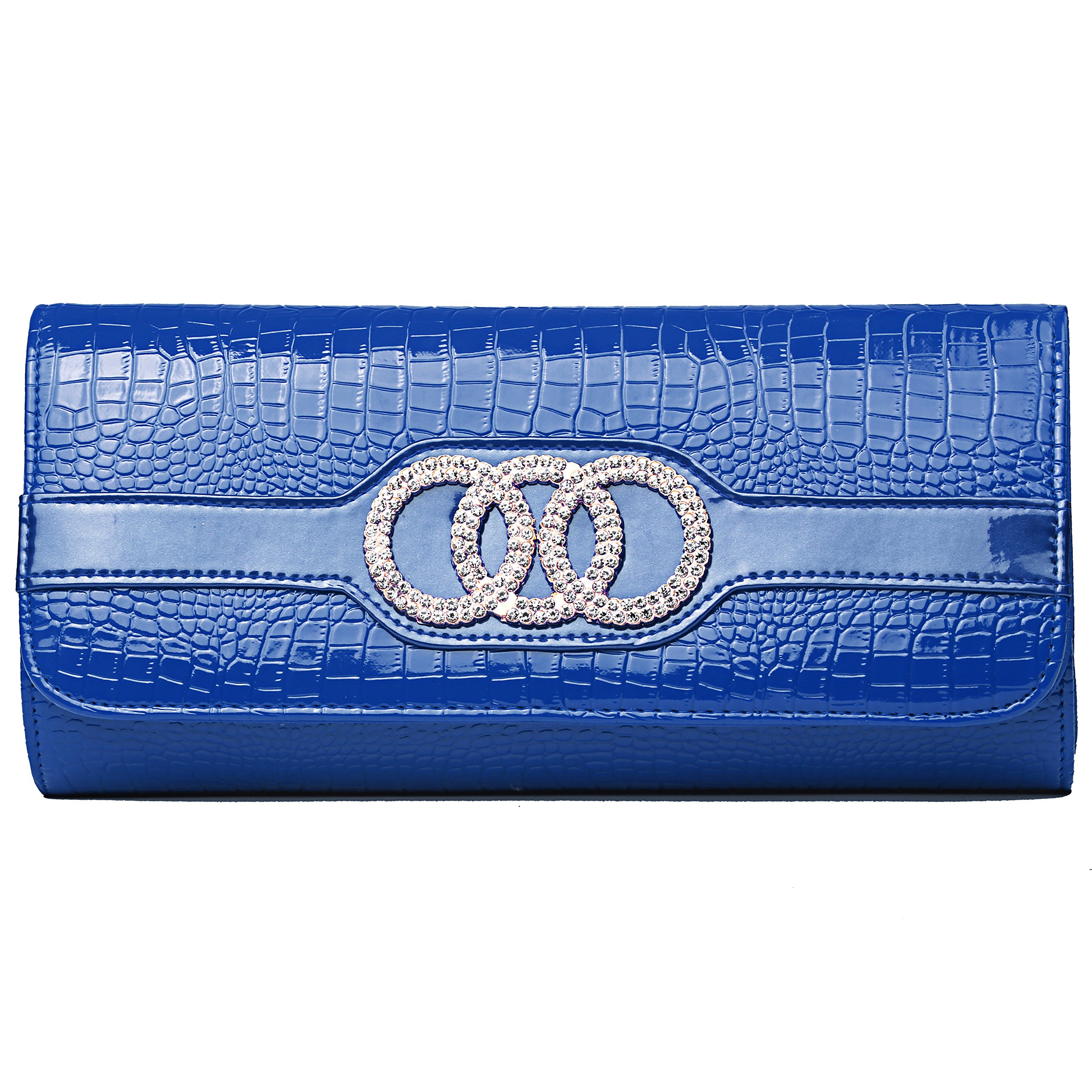Genuine Leather Clutch Purses for Women - Elegant Evening Bags with Detachable Chain, Perfect for Wedding, Party & Special Occasions | Stylish Handbag for Date Night & Formal Events