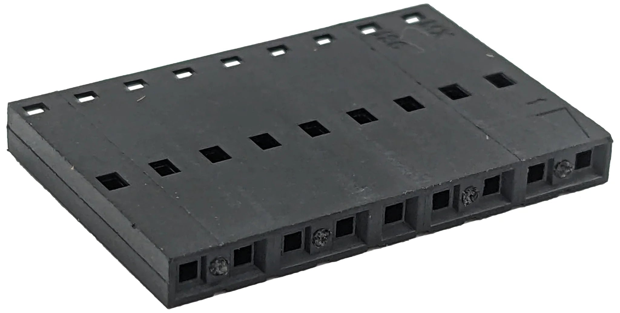 9 Position Crimp Terminal Housing Connector - 0.100
