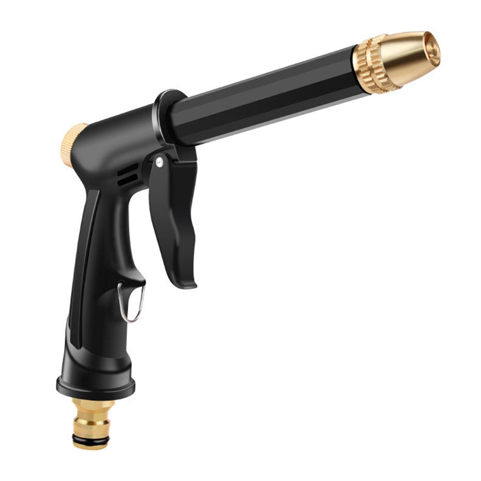 2 Pack Garden Hose Nozzle - High Pressure Adjustable Spray Nozzle with 6 Patterns for Watering Plants, Lawn Care, Car Washing & Pet Cleaning | Ergonomic Grip & Easy Flow Control | Perfect for Gardening, Outdoor Cleaning & Household Use